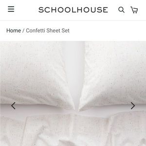 Schoolhouse | Bedding | Schoolhouse Electric Confetti Sheet Set Queen |  Poshmark